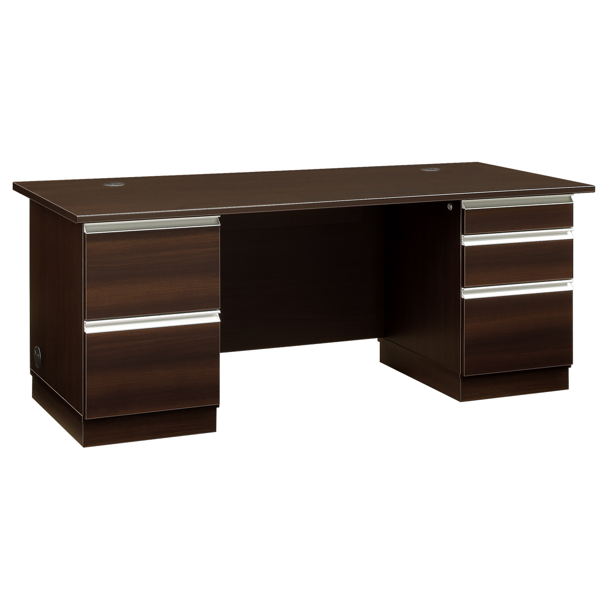 EQUTY エクティー 国産役員用両袖デスク 幅1800 奥行750 高さ714 MKG