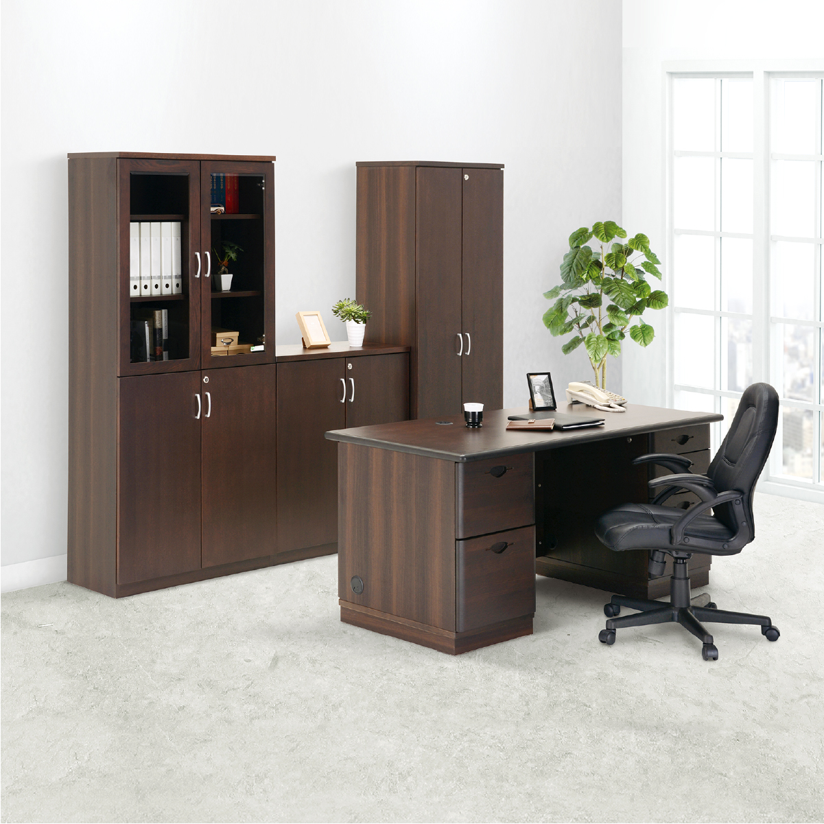 SOFIDA ソフィーダ 国産役員用両袖デスク 幅1600 奥行750 高さ720 MKV