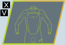 Zhik ザイク レディース スーパーウォームV スキフ SKF-1120-W