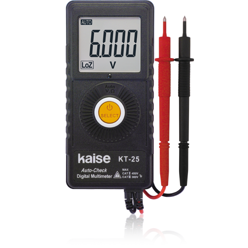 KT-25 カード型デジタルマルチメーター（販売終了製品）｜カイセ株式
