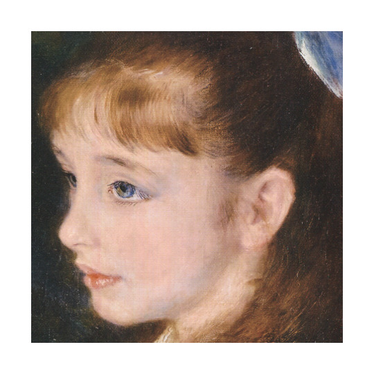 ルノワール 絵画 イレーヌ・カーン・ダンヴェール嬢（可愛いイレーヌ
