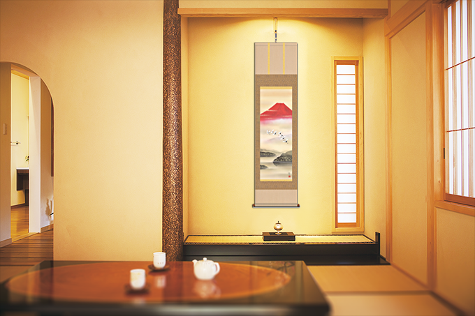 四季山水（夏） 薫風蒼水 近藤玄洋 （幸洋会） 【尺三】！ 山水画