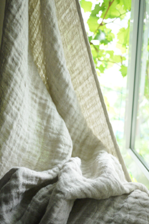 リネン五重ガーゼケット シングル‐商品詳細ページ｜金澤屋