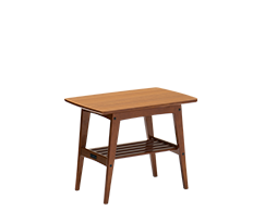 1073 オールドカリモク サイドテーブル デスク 陳列台 作業台