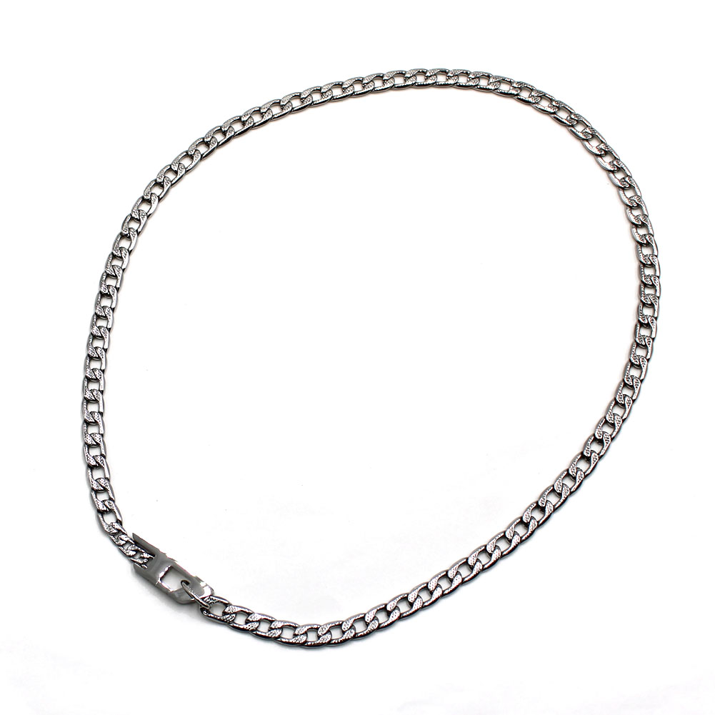 DIESEL ディーゼル DX1497040 ステンレススチール製チェーンネックレス