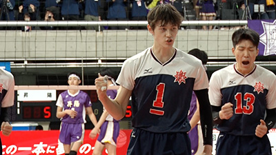 東北高等学校 東北 男子バレーボール部 練習着 Tシャツ 昇華プリント