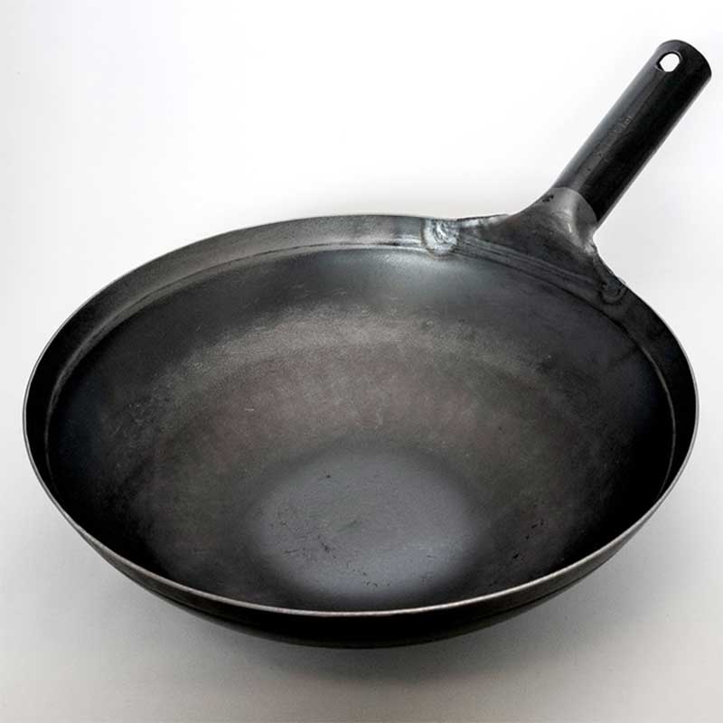 ガス用 山田工業所鉄製打出中華鍋30㎝（板厚1.6mm）｜キッチンパラダイス