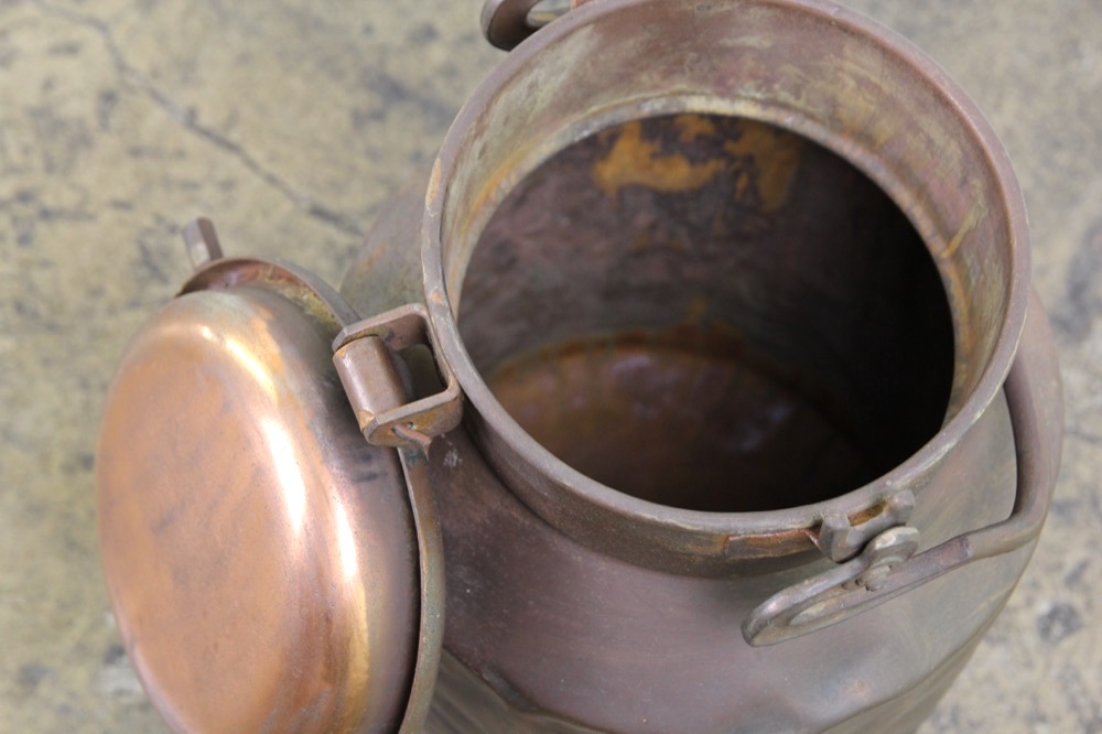 イギリス アンティーク コッパー ミルク缶 | キヤアンティークス