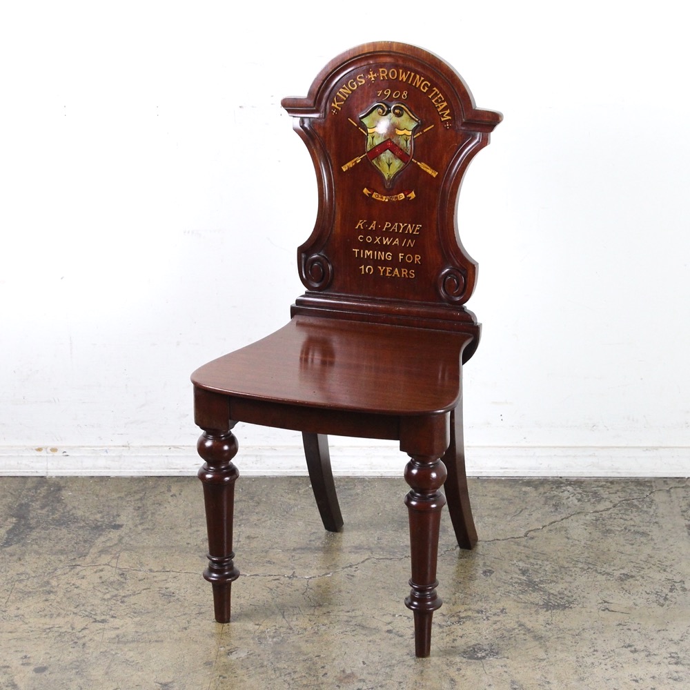 イギリス アンティーク マホガニー ホールチェア | キヤアンティークス
