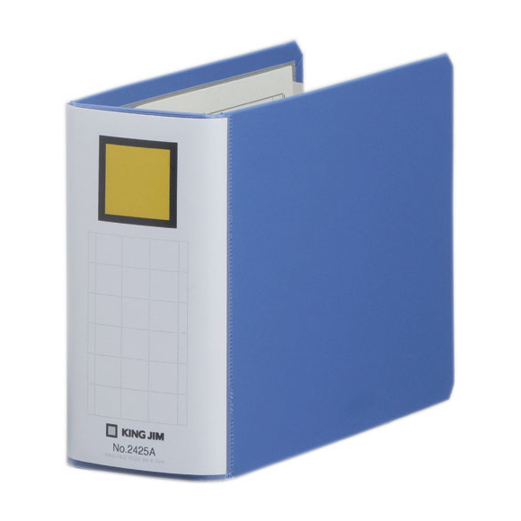 KING JIM No.1475 スーパードッチ　30冊　（新品）① キングファイル スーパードッチ<脱・着>イージー | とじ具が左右両開き