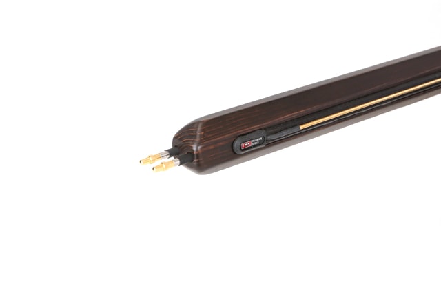 槍型スタンガン プラズマ-Xスピア 桧葉（ヒバ）材 ダークブラウン