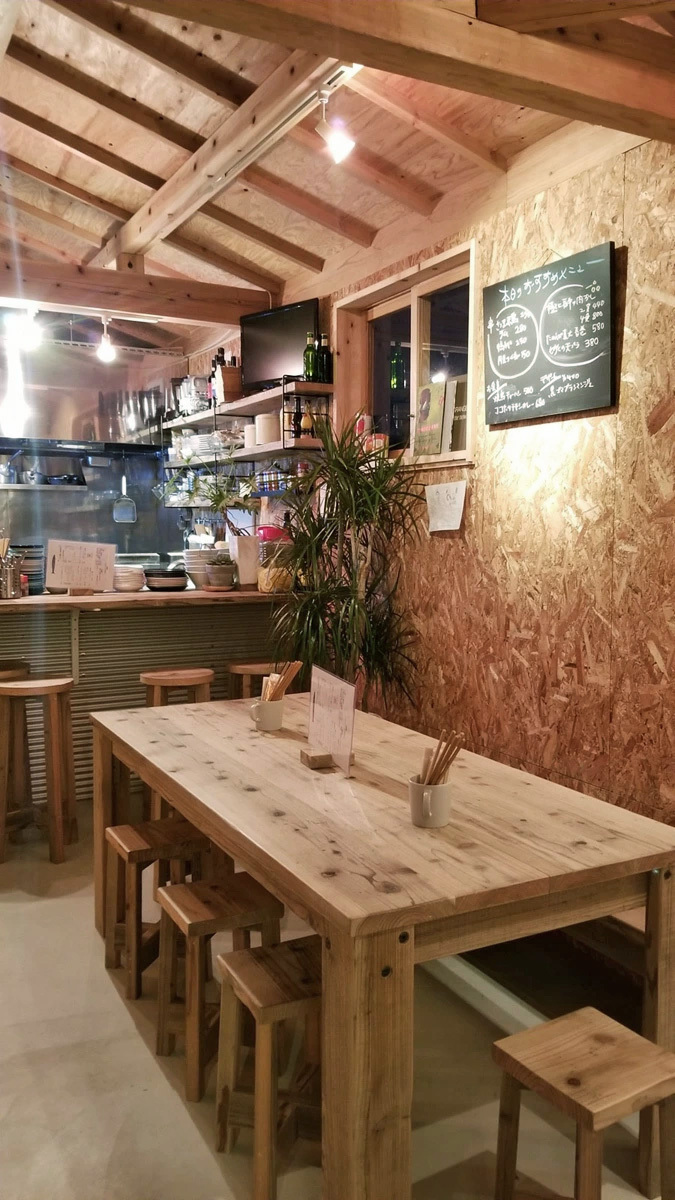 OLD ASHIBA（足場板古材）Aタイプテーブル ダイニングテーブル 什器