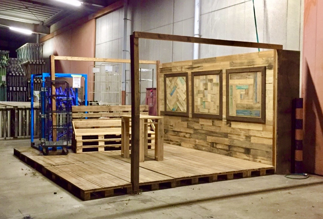 ユーロパレット W1200㎜*D800㎜*H140㎜ Euro Pallet｜PalletLoop