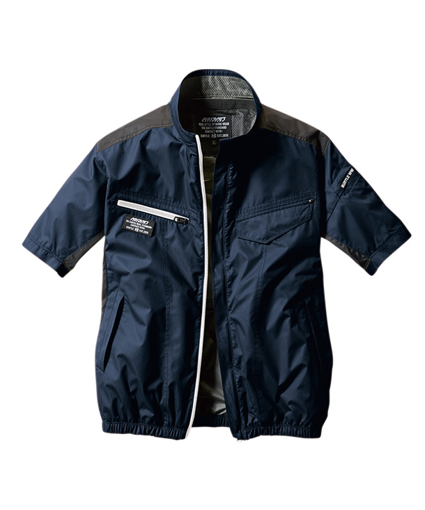OUTLET】限定価格!!BURTLE 空調服 エアークラフト 半袖ブルゾン (男女