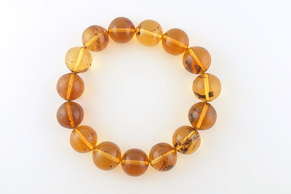 ブルーアンバーブレスレット - 久慈琥珀オンラインショップ