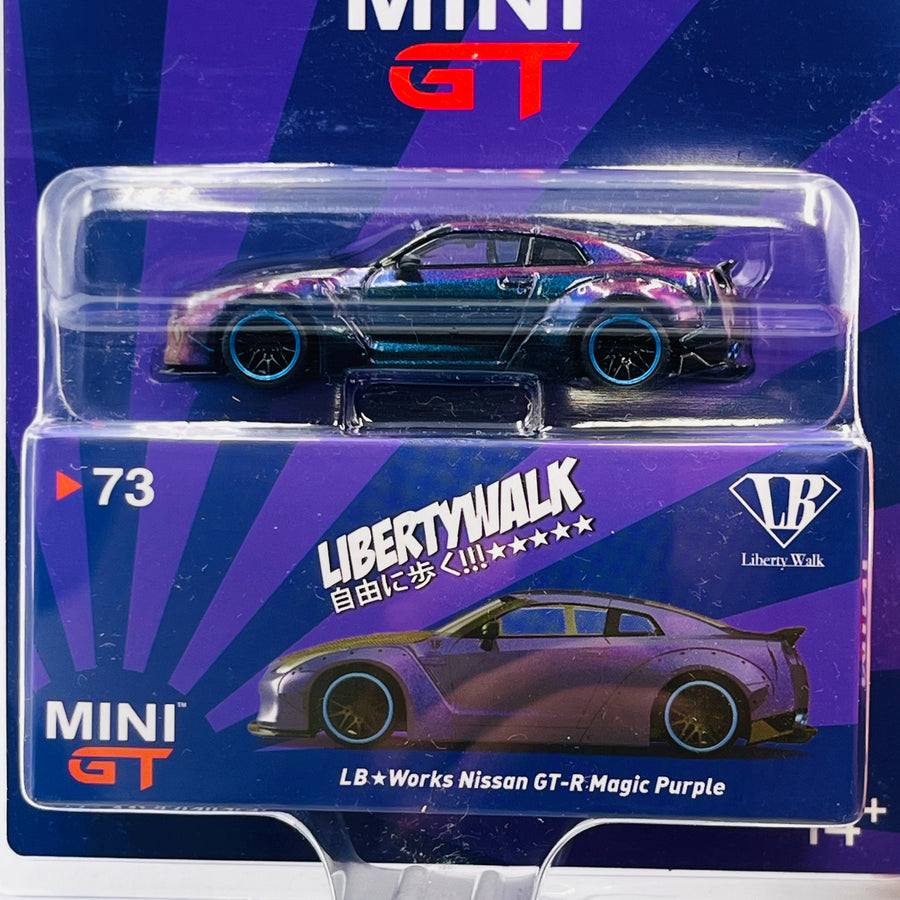 MINI GT リバティーウォーク LBWK GT-R マジックパープル Mini GT No