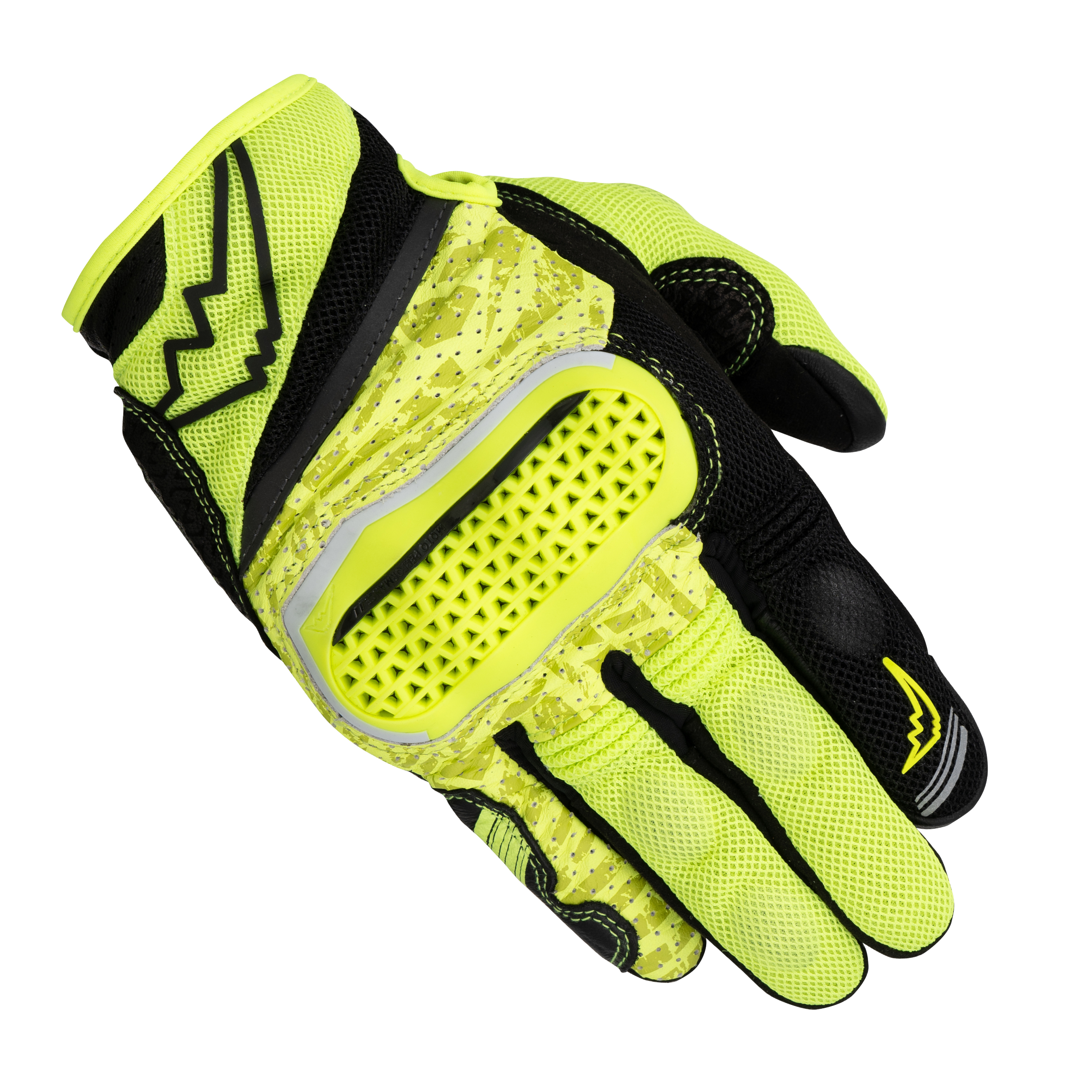 A-5377 INVENTIVE MESH GLOVE(mesh combined leather motorcycle