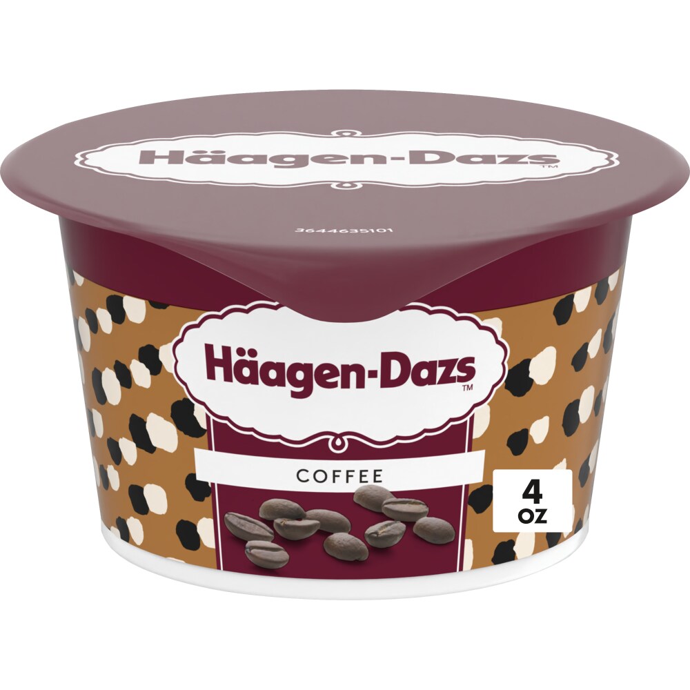 Haagen Dazs Coffee Cultured Crème Yogurt Style Snack, 4 oz - QFC