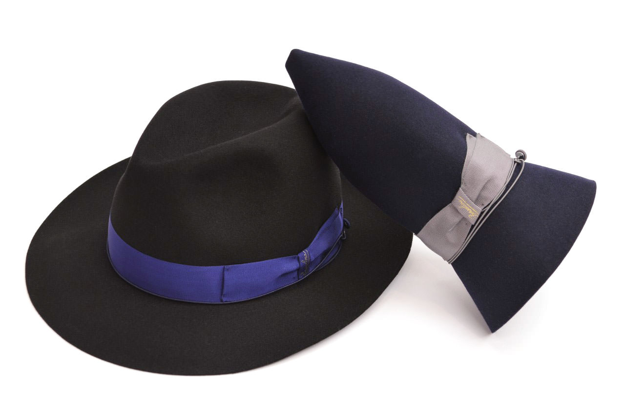 ボルサリーノ QS「50 GRAMMI チンクァンタグラミ」ポケッタブル ファー