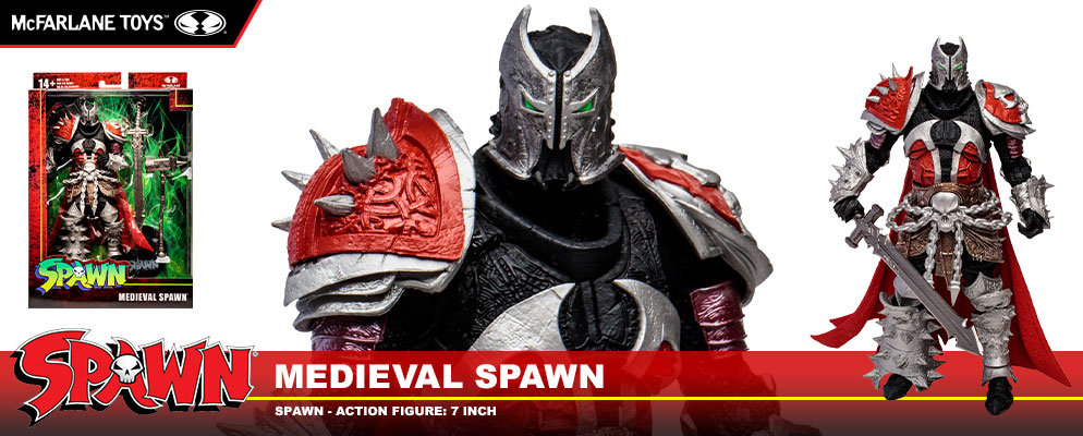 スポーン』【アクションフィギュア】7インチ メディーバル・スポーン
