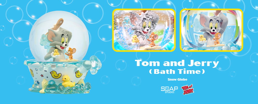 トムとジェリー』【スノーグローブ】トムとジェリー（バスタイム