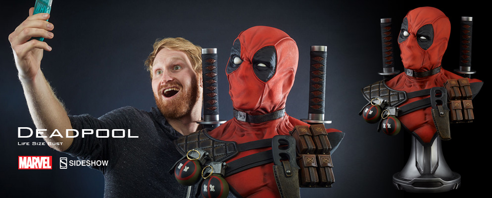 マーベル・コミック』【等身大バスト】デッドプール | 株式会社ホット