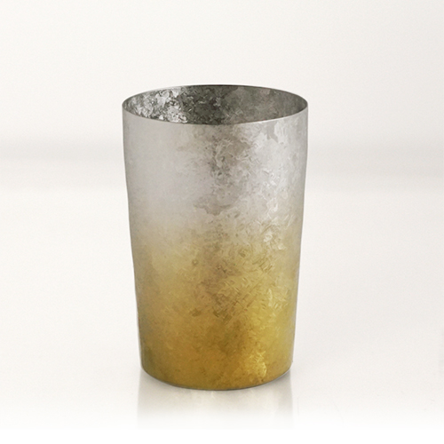 チタン二重タンブラー 窯創り ライト グラデーションG1