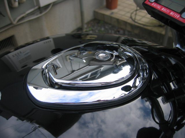 ガソリンタンク蓋 メンテ｜HCZ.JP ゼファー1100 カスタム カワサキ ZEPHYR