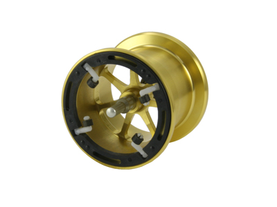 Abu モラムSX UltraMAG 3600C用 軽量浅溝スプール Avail Microcast