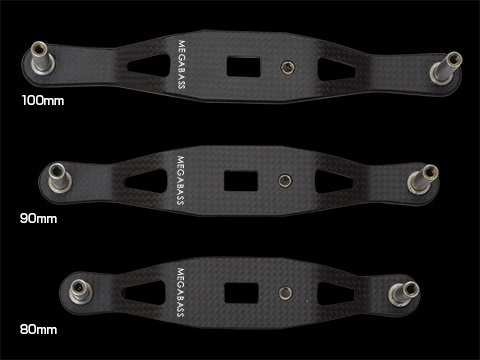 メガバス純正】LIGHT & TOUGH CARBON HANDLE 【ダイワ・アブ用】