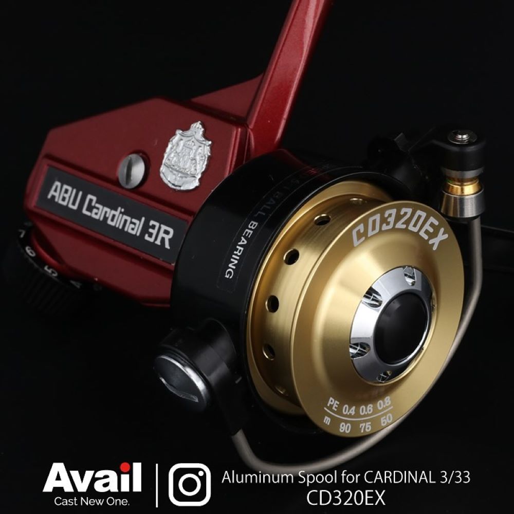 Avail] ABU Aluminum Spool for ABU Cardinal 3 Series [CD320EX, CD340EX]
