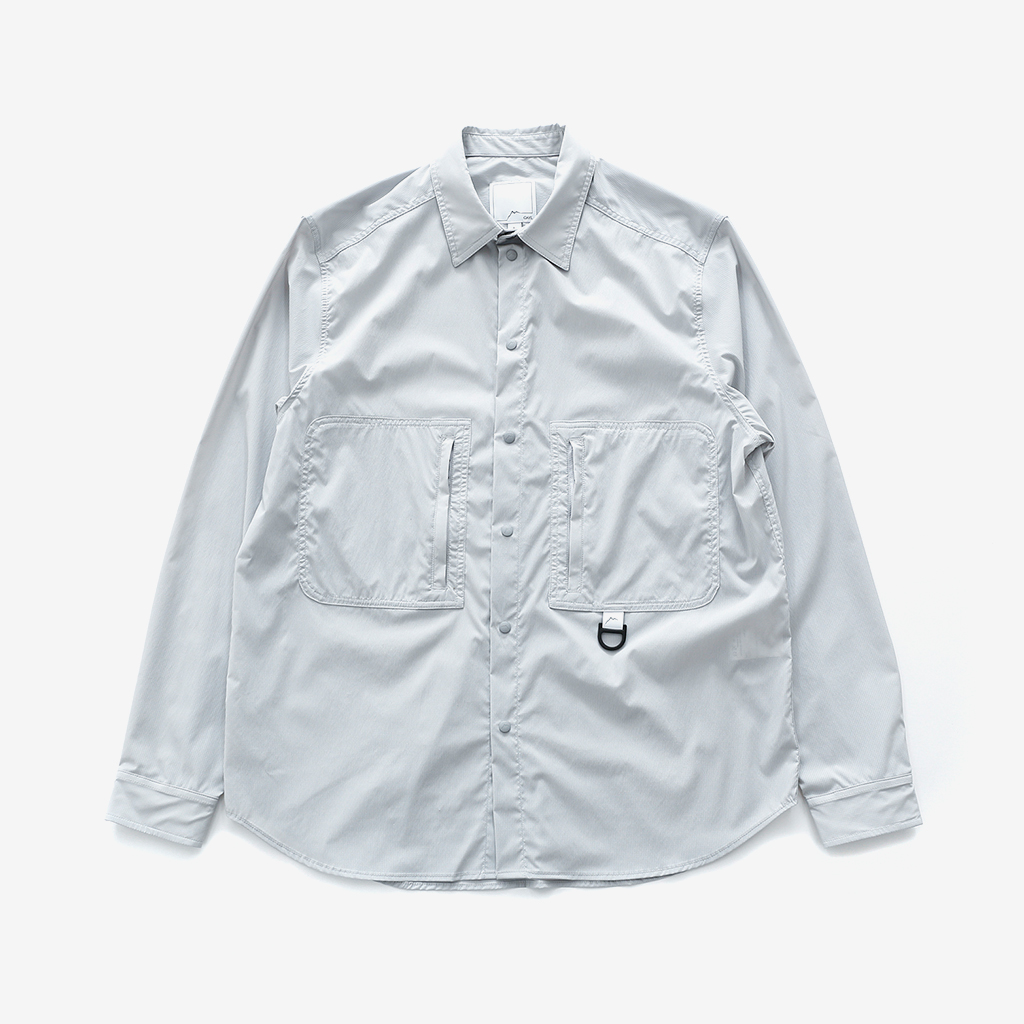 CAYL ケイル Stretch Nylon Hiker Shirts Light Grey - Nicetime