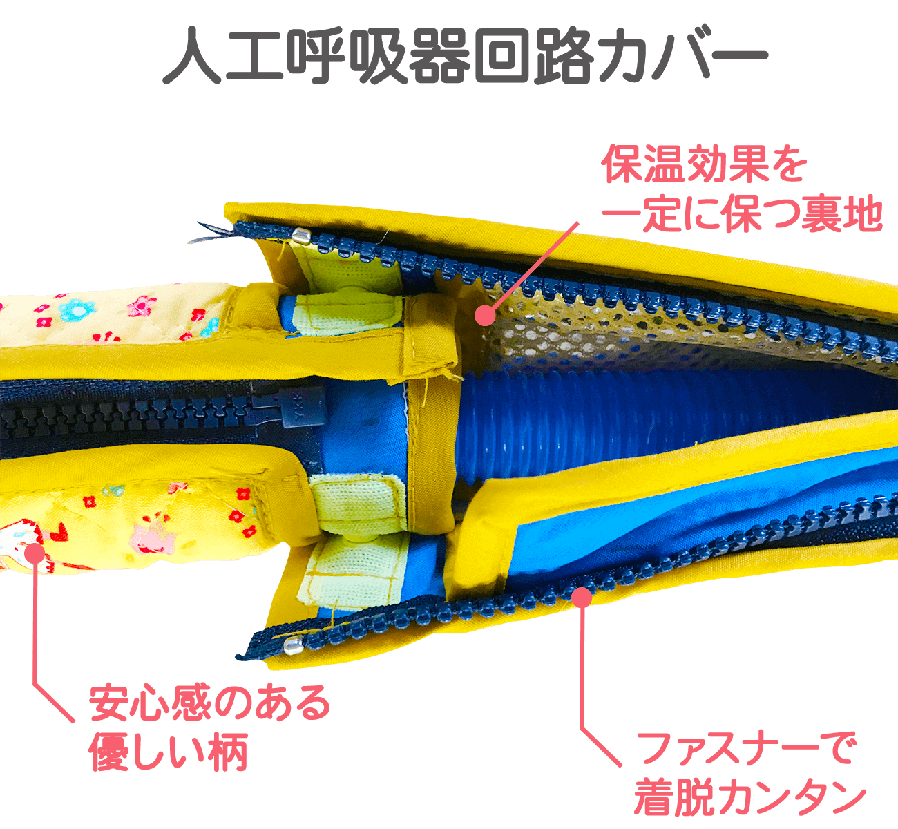 FIT フィット 人工呼吸器回路カバー 製品ウェブサイト