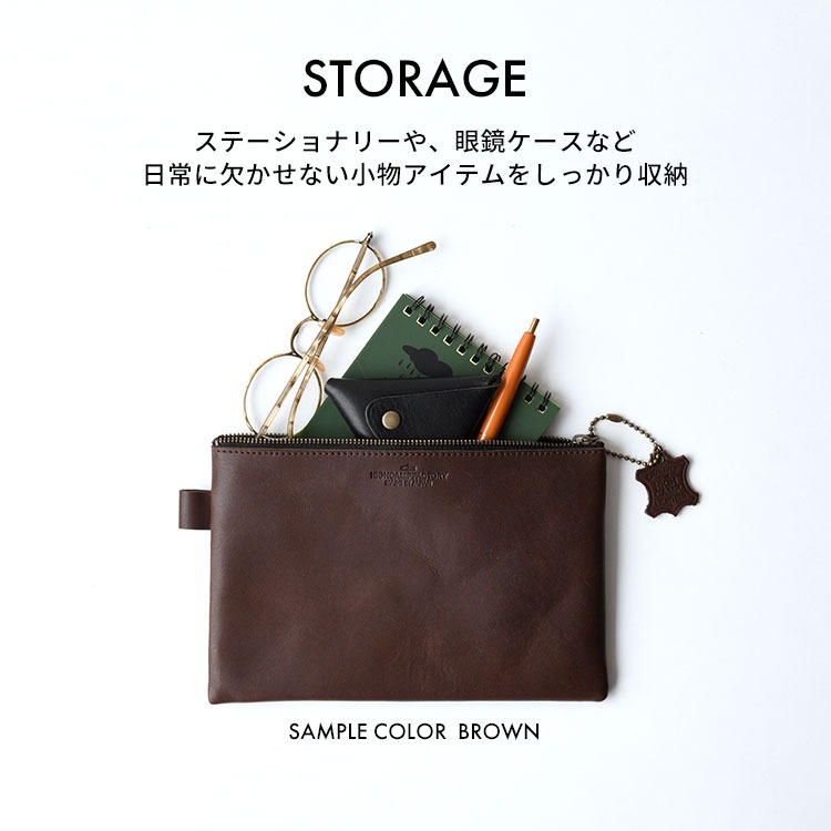 ソフトオイルレザー マルチポーチ HIGHCAMP FACTORY OFFICIAL STORE