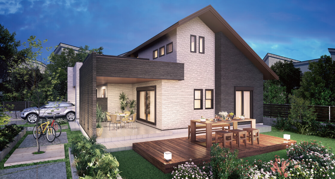 平屋｜桧家住宅｜全館空調「Z空調」の家｜注文住宅・ハウスメーカー