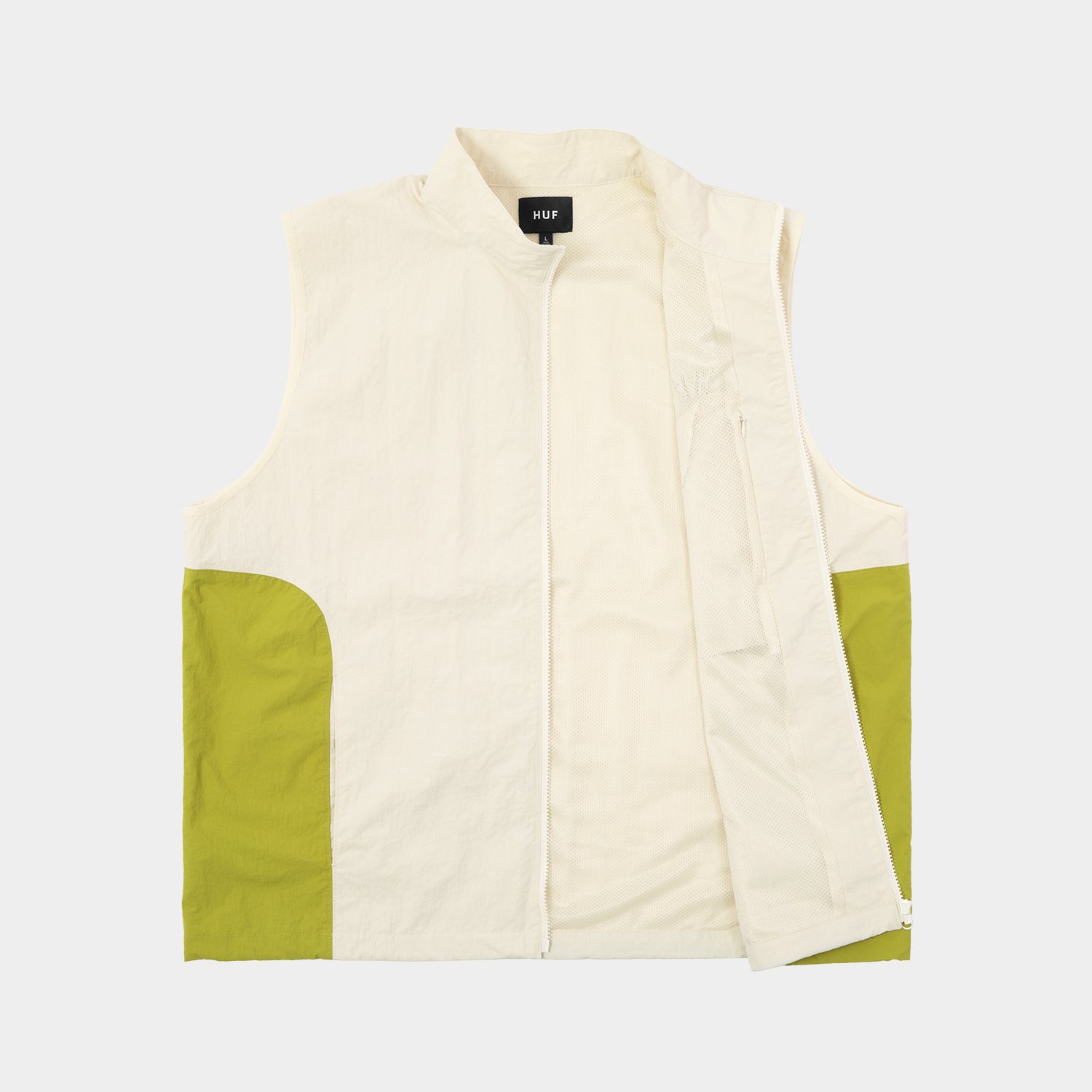 BIG BLOCK NYLON VEST｜JACKETS（ジャケット）｜【公式通販 HUF】｜ハフ