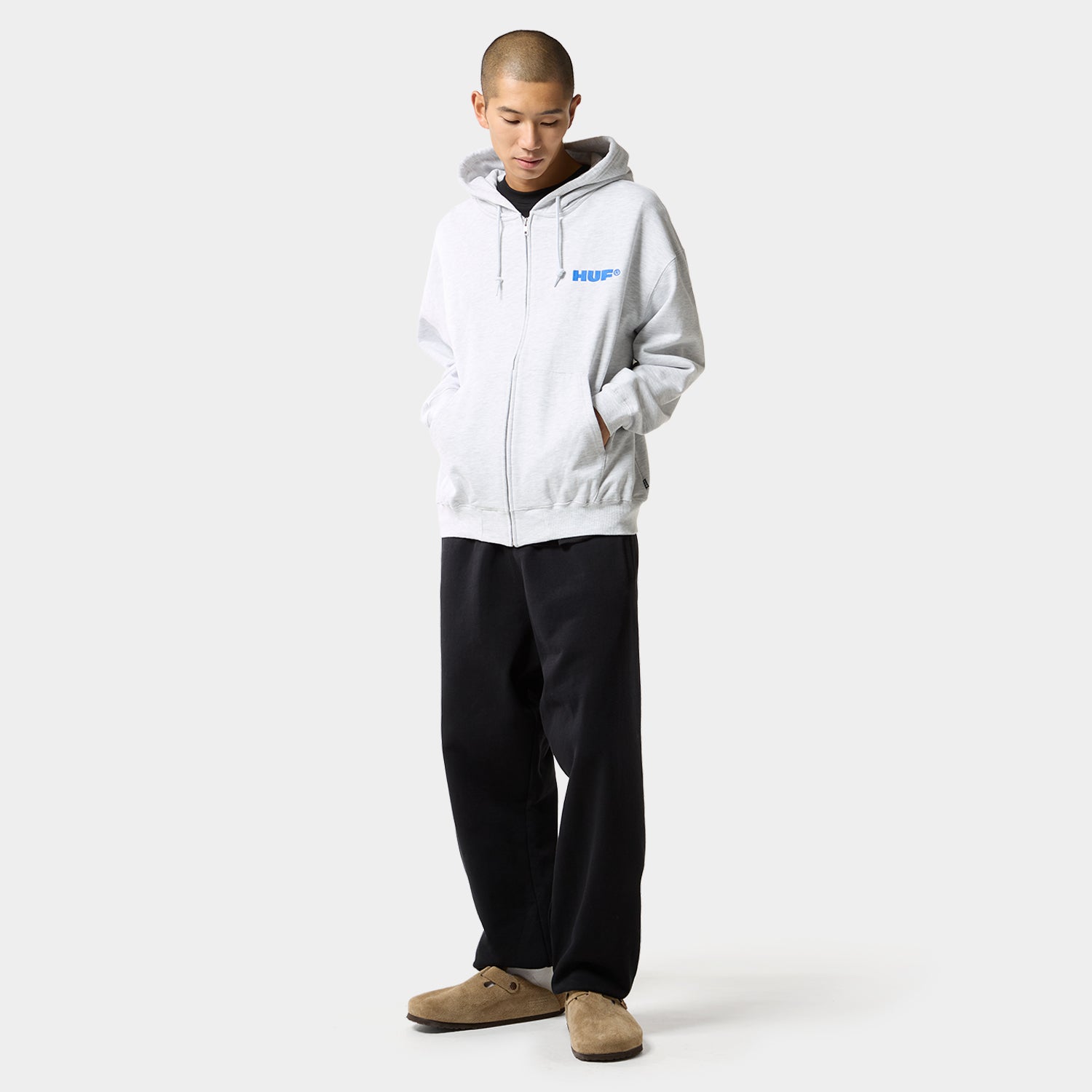 ALL CAPS FULL ZIP HOODIE｜HOODIES（パーカー）｜【公式通販 HUF】｜ハフ