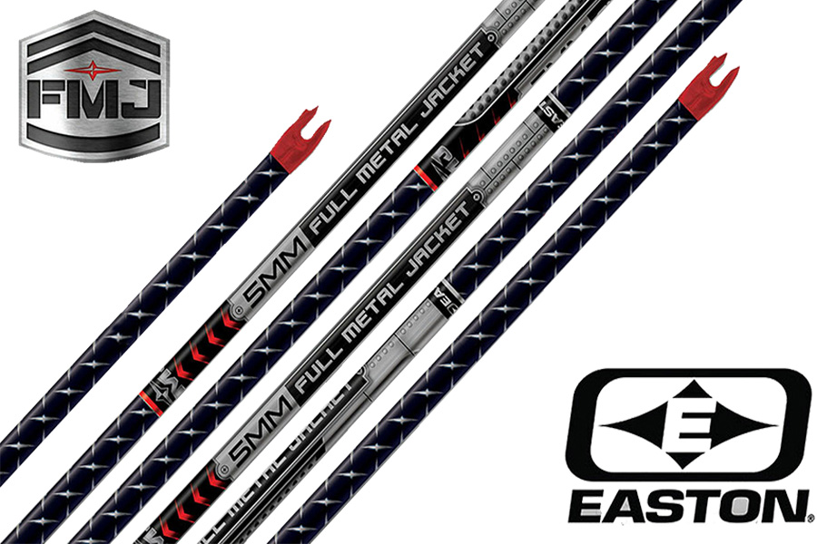 Eaton FMJ 5MM Hunting Arrows, Raw Shafts, Trimmed to Length Upon