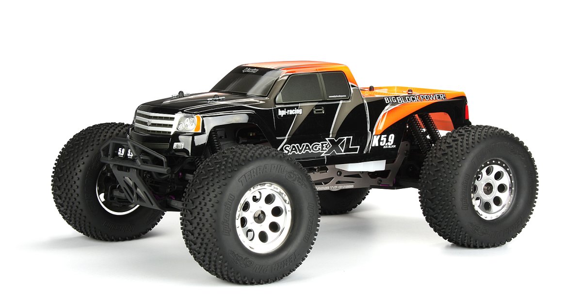 7777 GT GIGANTE TRUCK PAINTED BODY (ORANGE)