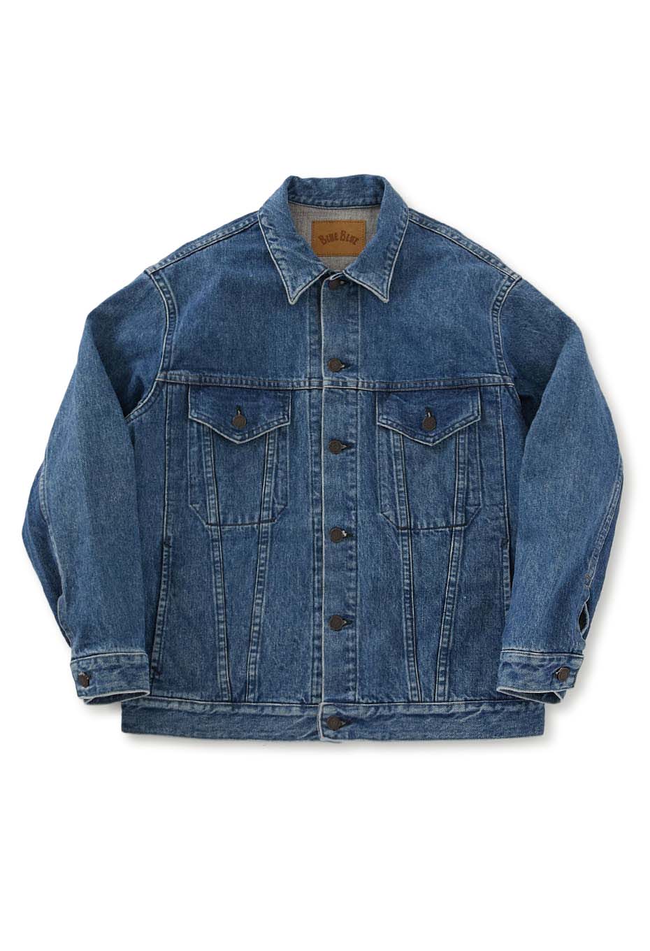 セルビッチデニム 3rdタイプ フェード トラッカージャケット | BLUE