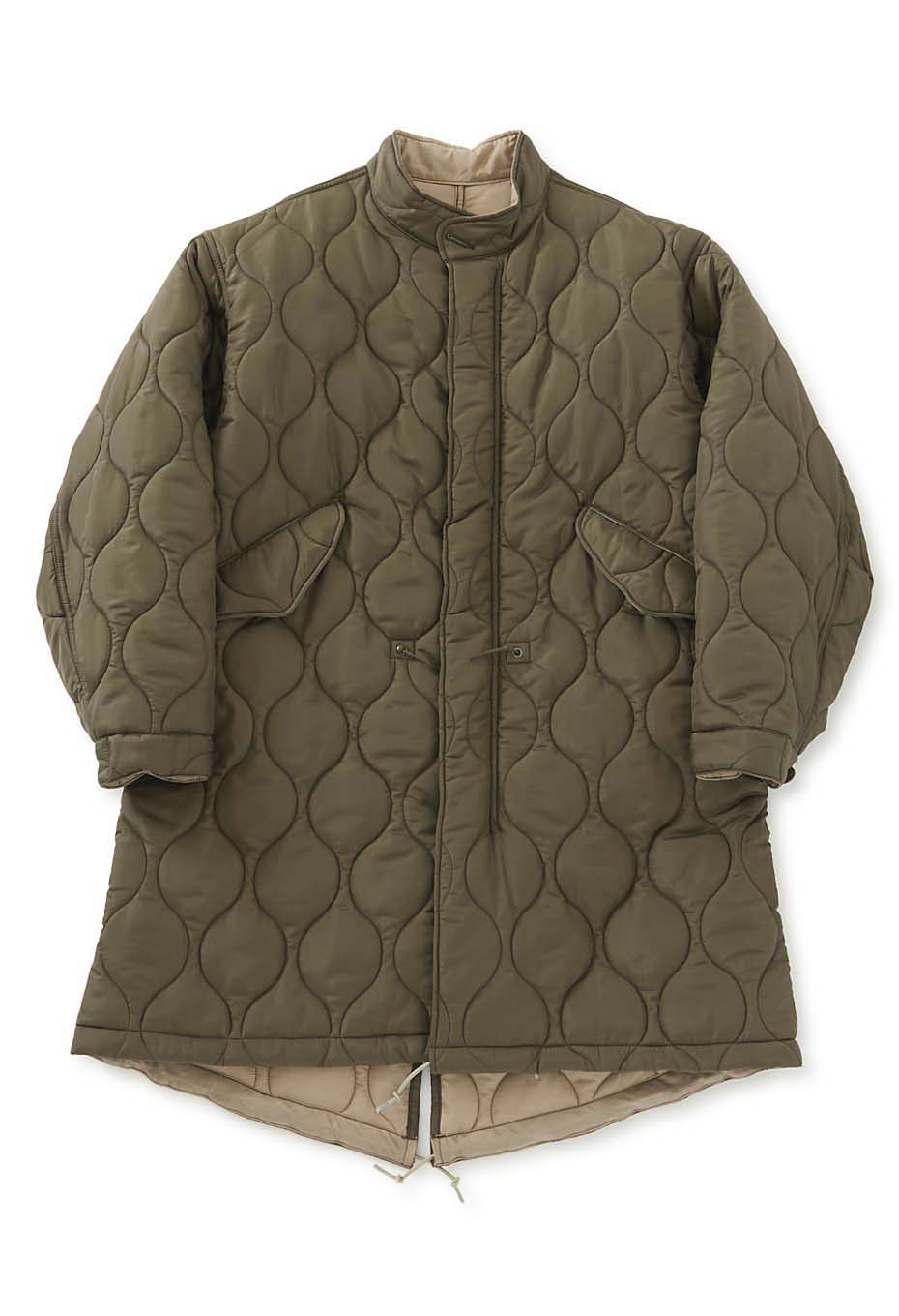 キルティングナイロン ライトウェイト M-65 フィッシュテール コート