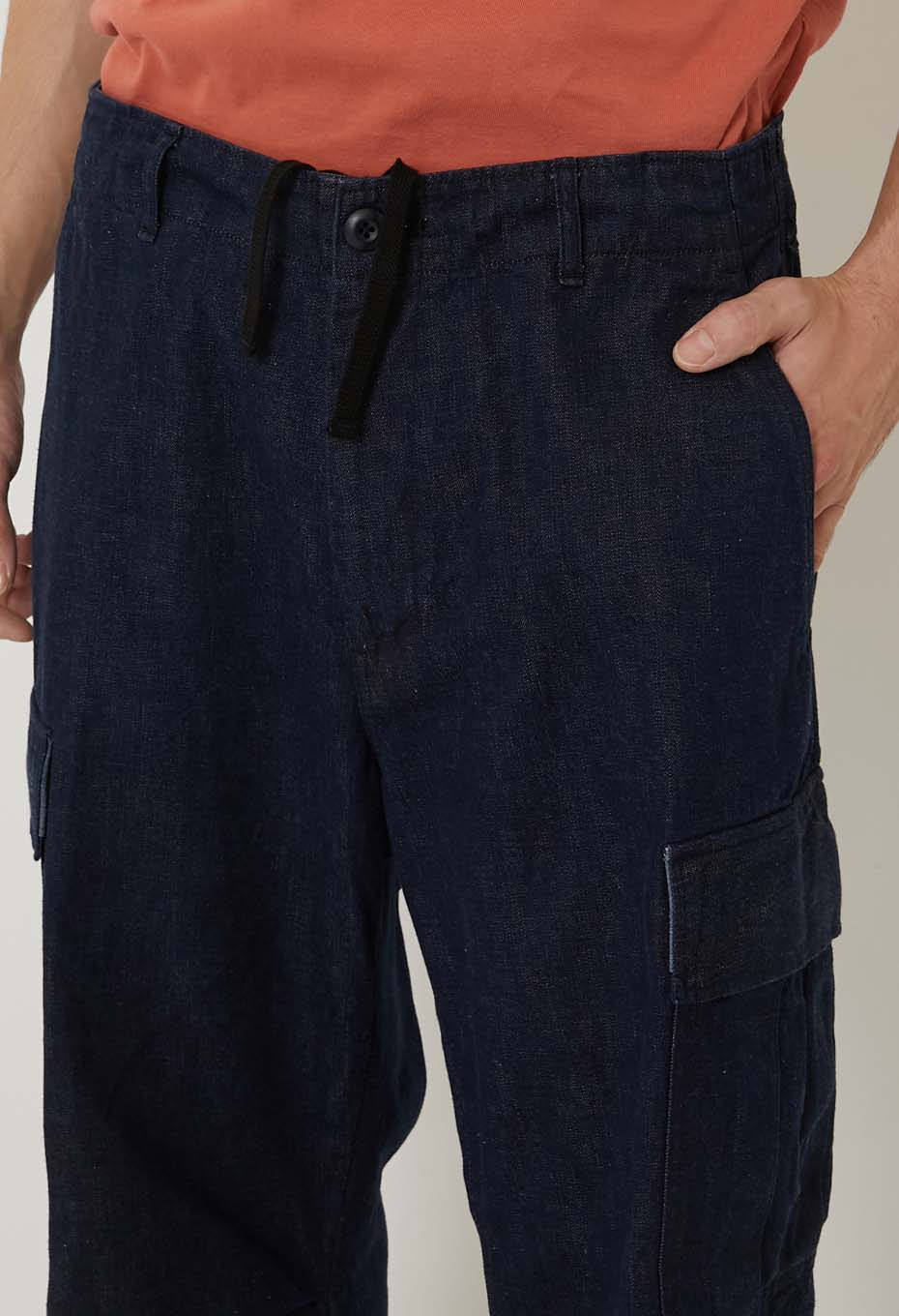 ライトデニム カーゴパンツ | BLUE BLUE | ハリウッドランチマーケット