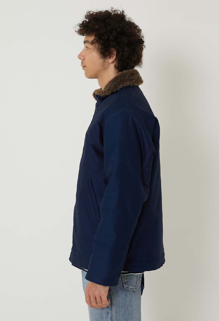 MOD INDIGO ライトジャーマンクロス デッキジャケット | BLUE BLUE