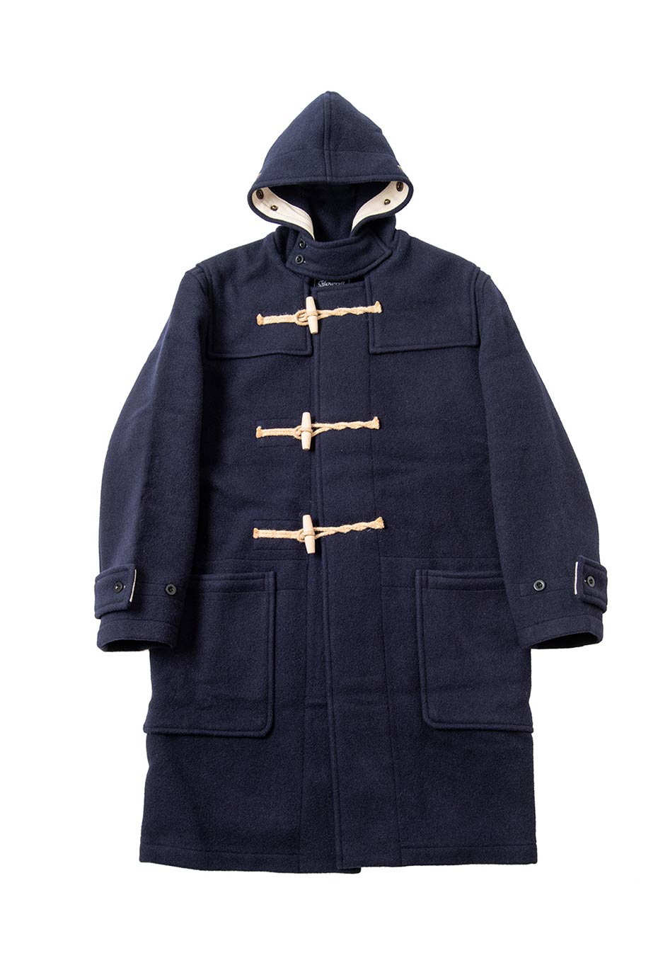 グローバーオール ダッフルコート ネイビーの通販