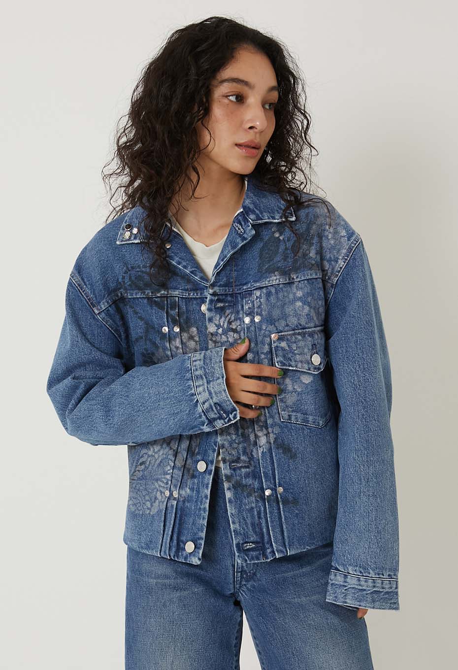 TANAKA /THE JEAN ジャケット BLUEPAISLEY | TANAKA | ハリウッド