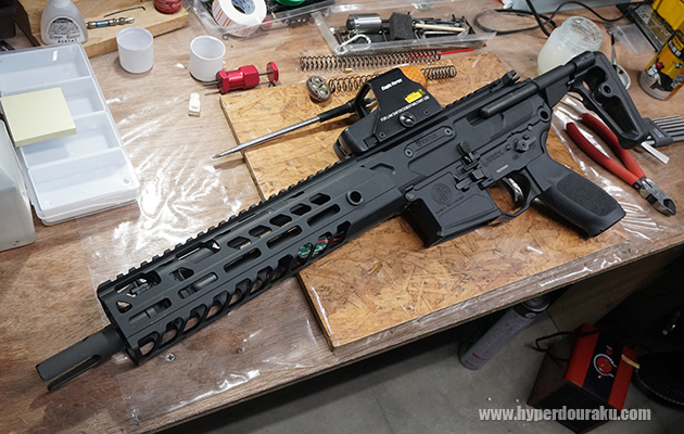 MCX 電動ガン分解! でめちゃんのカスタム放談 Vol.13