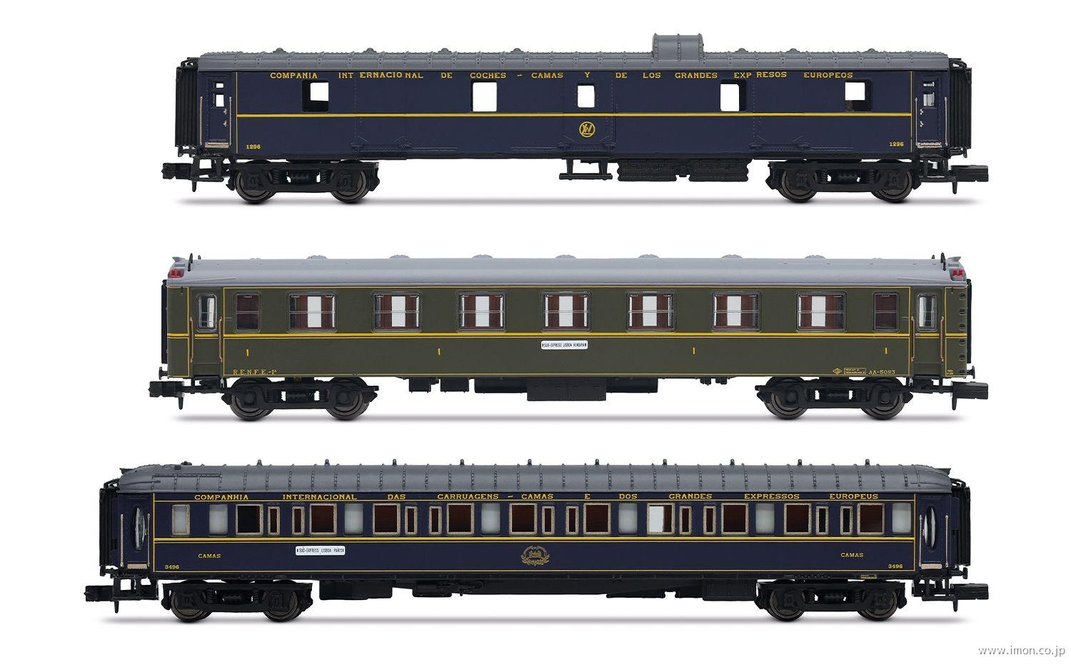 HN4486 CIWL Sub－Expreso 3両 1／2EpⅢ～Ⅳ