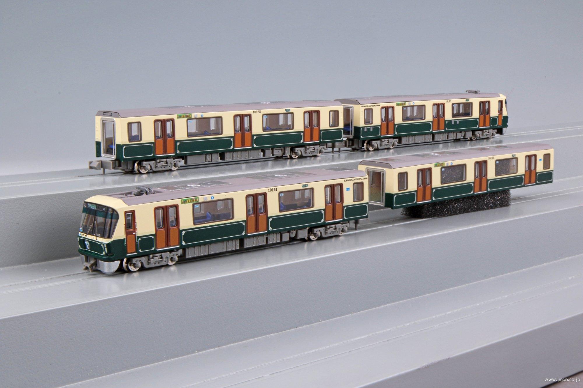 横浜市営地下鉄グリーンライン1000形 開業10周年記念装飾 4両