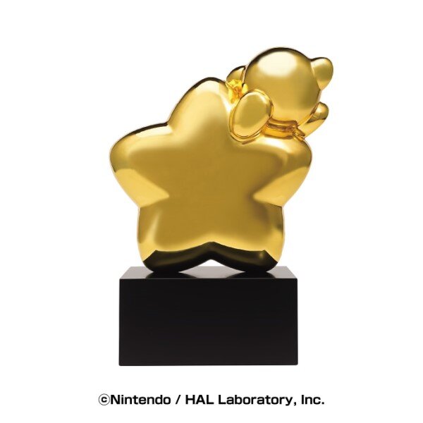 星のカービィ」が金色のトロフィーになっちゃった！ 30周年の今しか