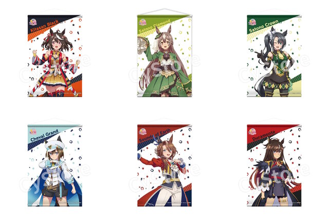 ウマ娘』アニメ3期新商品が予約開始！キタサト、ドゥラメンテら6人を